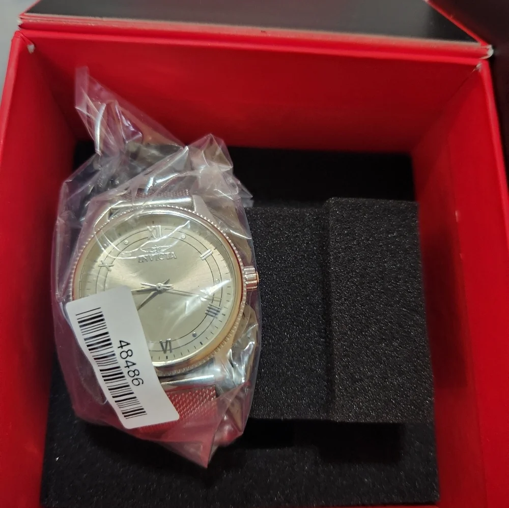 Invicta Celestial Quartz Ladies Watch Ivory Dial NIB